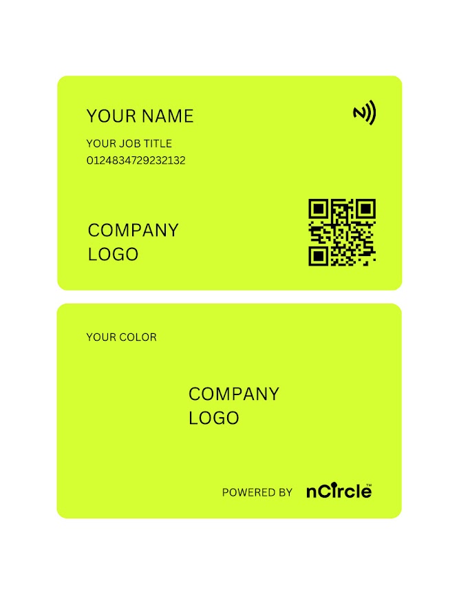 Custom Digital Business Card