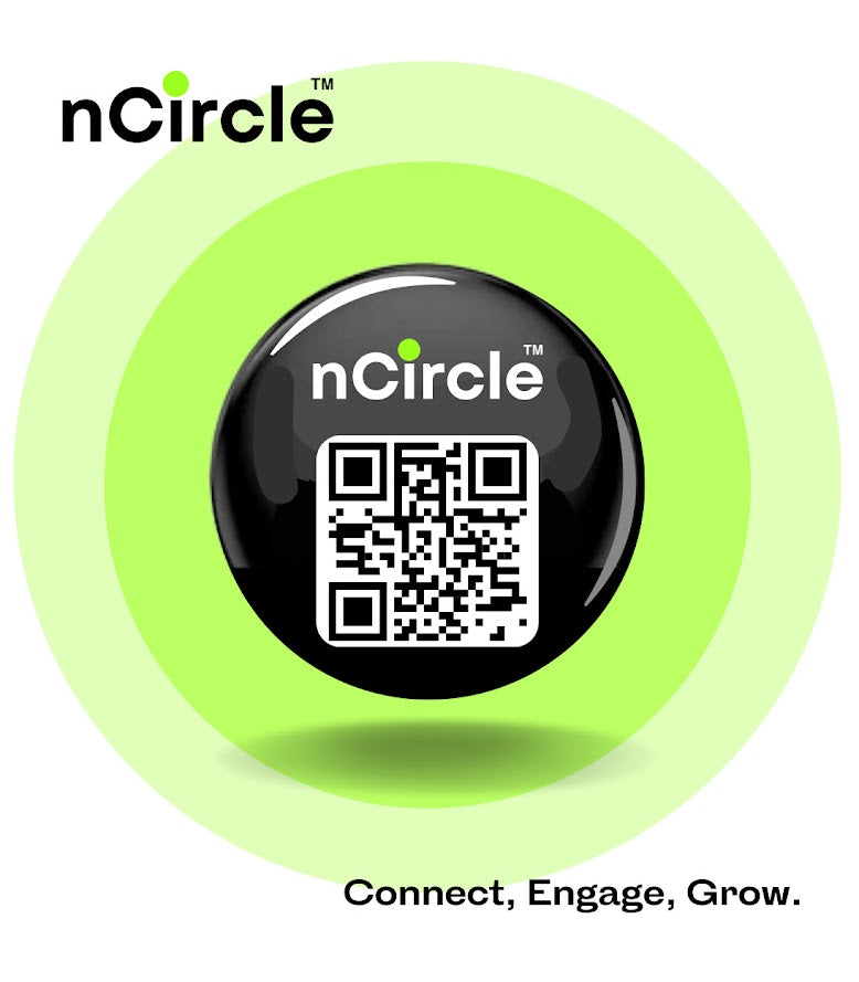 nCircle NFC Sticker - Share Everything With A Tap or Scan