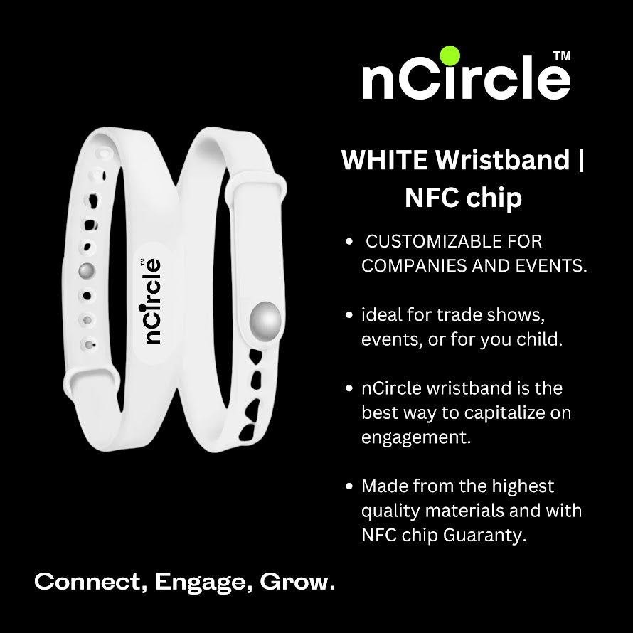 nCircle Wristband | Digital Business Card