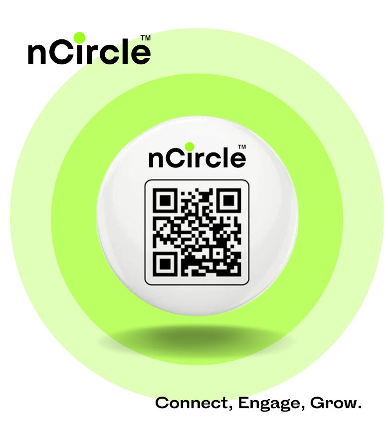 nCircle NFC Sticker - Share Everything With A Tap or Scan