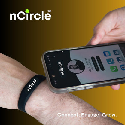 nCircle Wristband | Digital Business Card