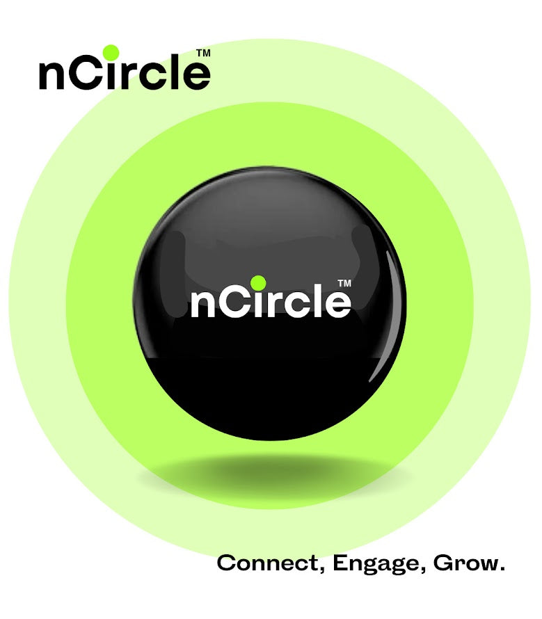 nCircle NFC Sticker - Share Everything With A Tap or Scan